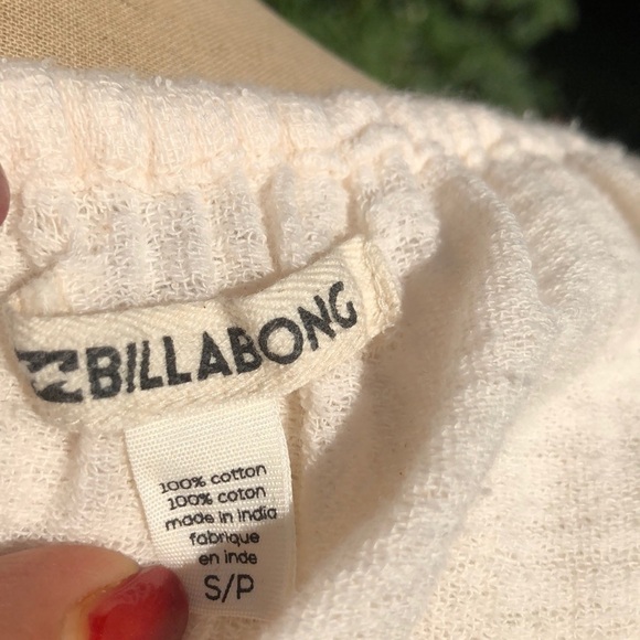 Billabong embroidered off the shoulder crop top - Picture 6 of 6